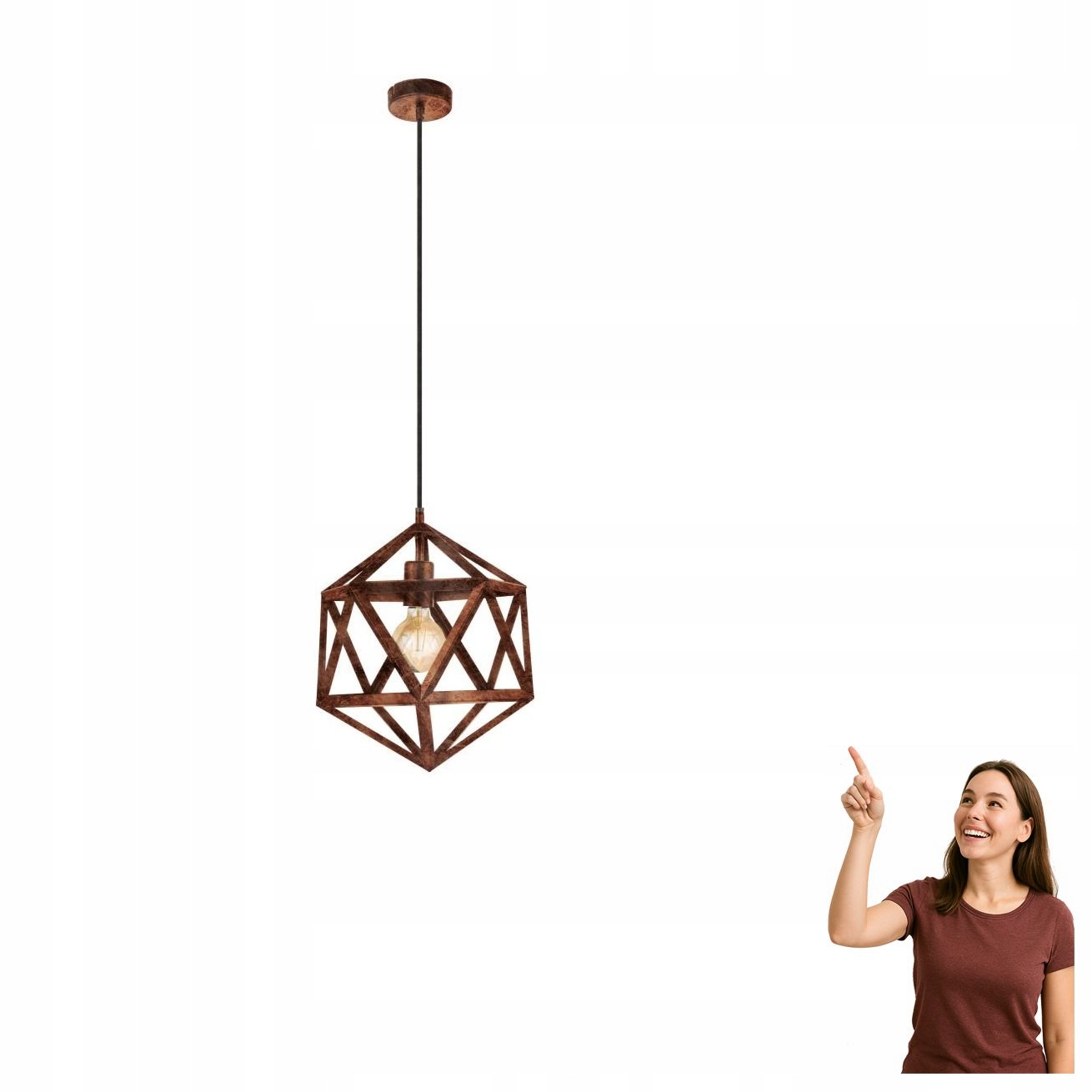 Závesná lampa Embleton 49797 Eglo