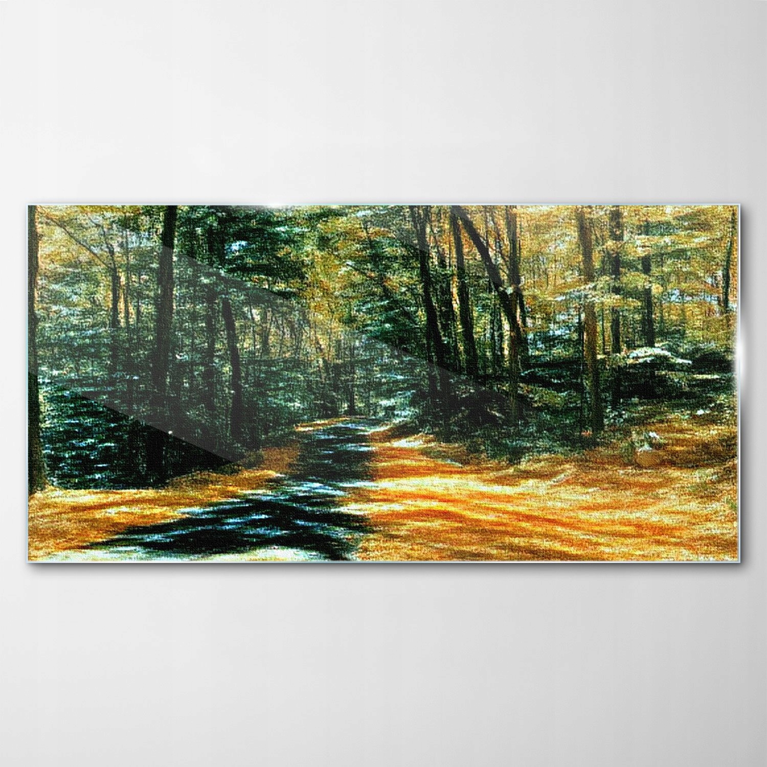 

Hartowany Obraz Szklany Jesień Las Gałęzie 120x60