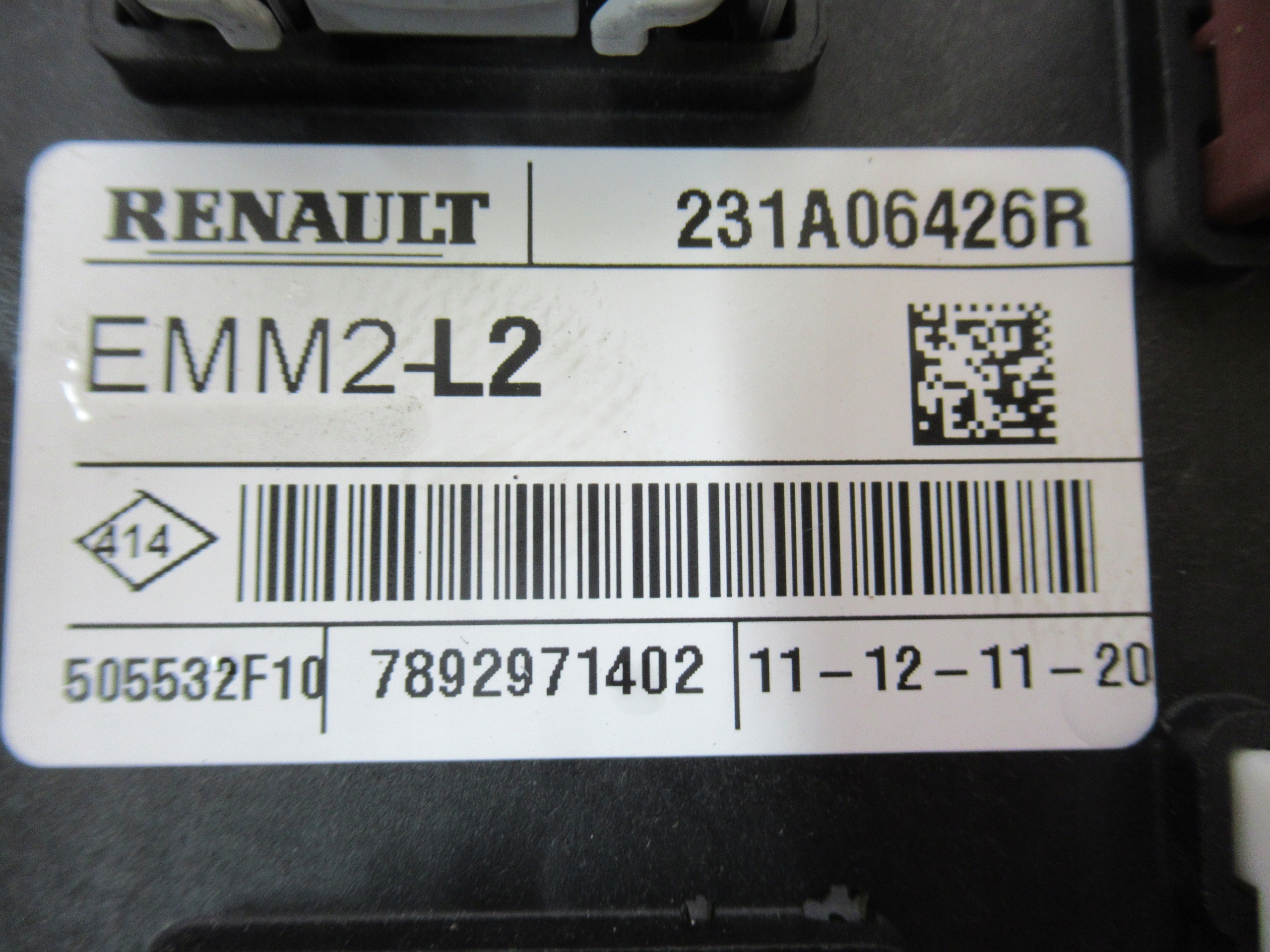 module control unit 231A06426R DACIA SPRING