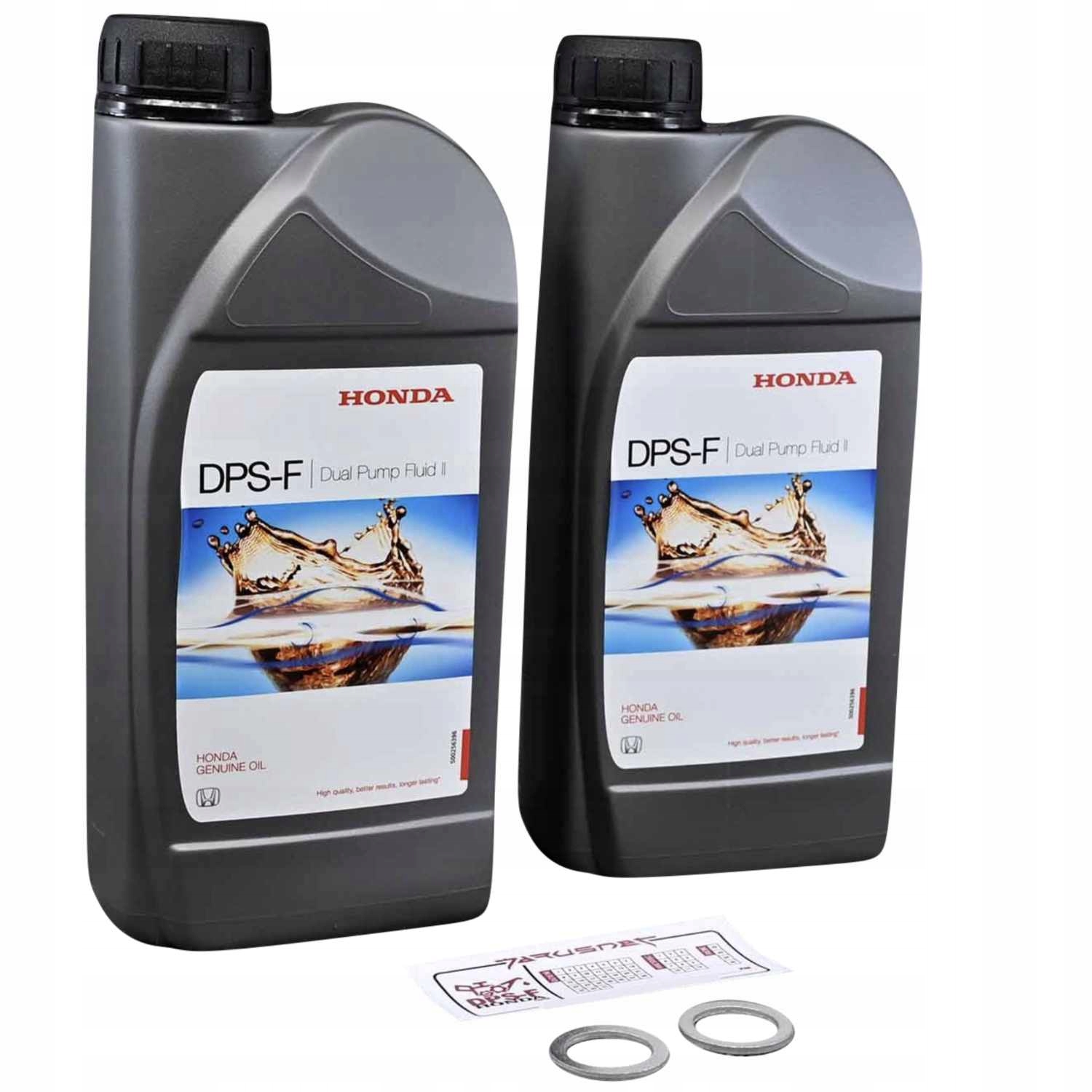2x Originálny Olej Zadného Mostu Honda Dps-f Podložky Cr-v 2013-2026