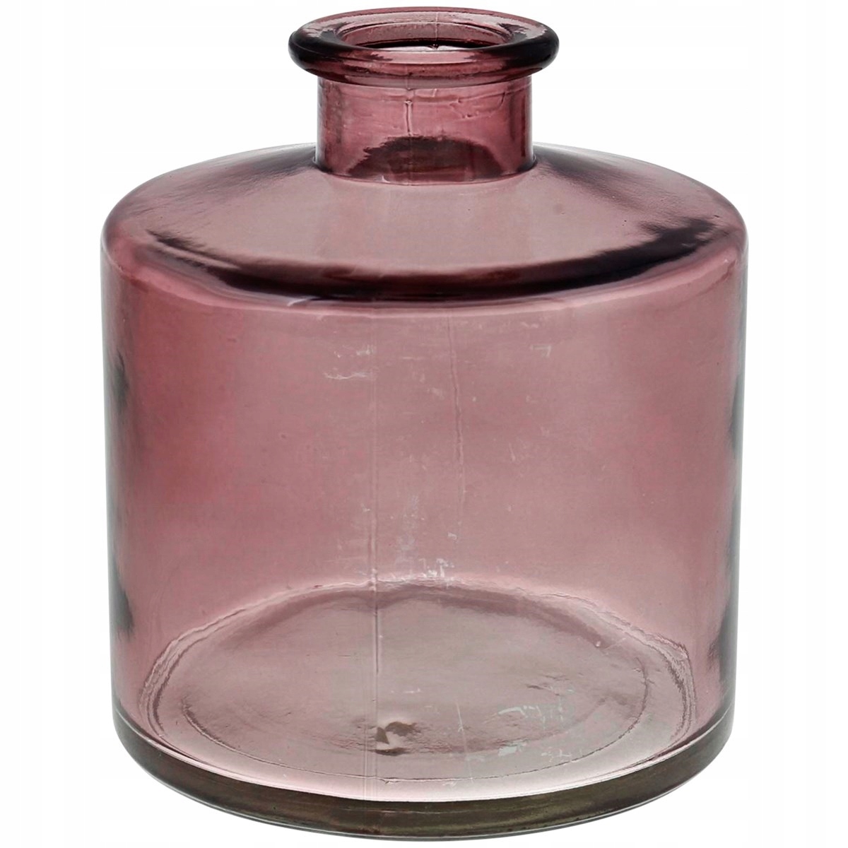 MAŁY WAZONIK SZKLANY WAZON BUTELKA FIOLET FIOLETOW