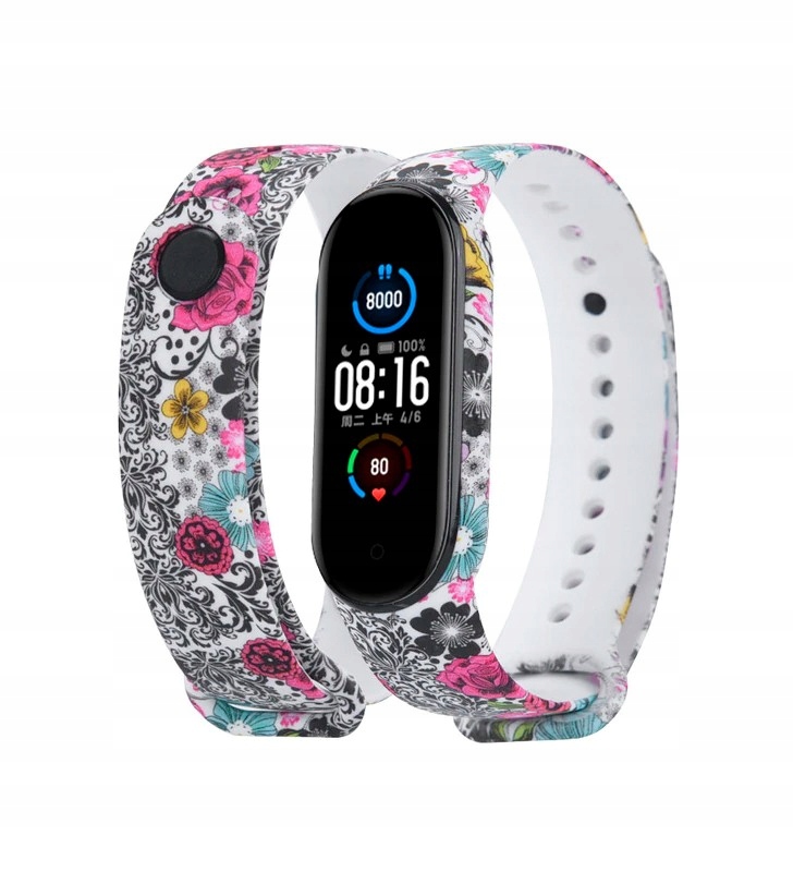 Pasek opaska Smart Band MI BAND M4 M5 M6 Mi3 Mi4 Grubość 2.5 mm