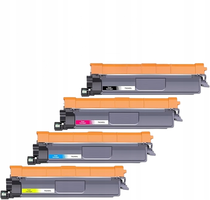 Sada 4 tonerů TN-248XL náhrada Brother Dcp Hl Mfc barva