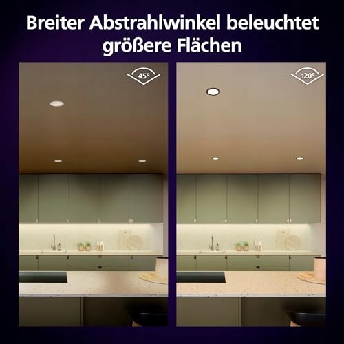 PHILIPS Hue Smart Slim Lampa 90mm Białe i Kolorowe Światło Bluetooth — miniatura 3