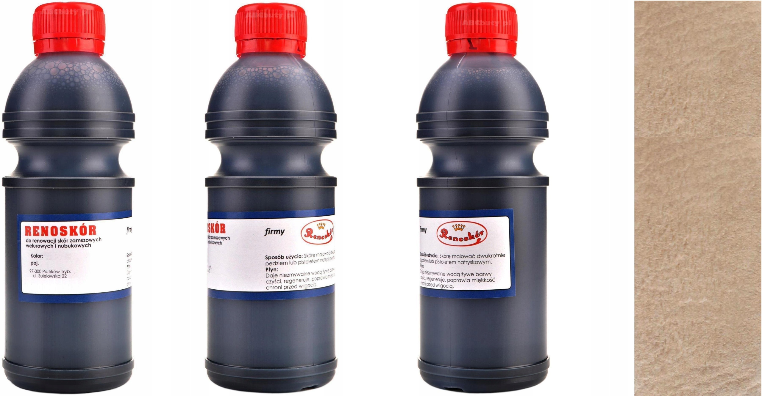 17 Béžová Barva Na Semišovou Kůži Z Nubuku Veluru Wilbra Tekutý Lak 0,5 G13-05