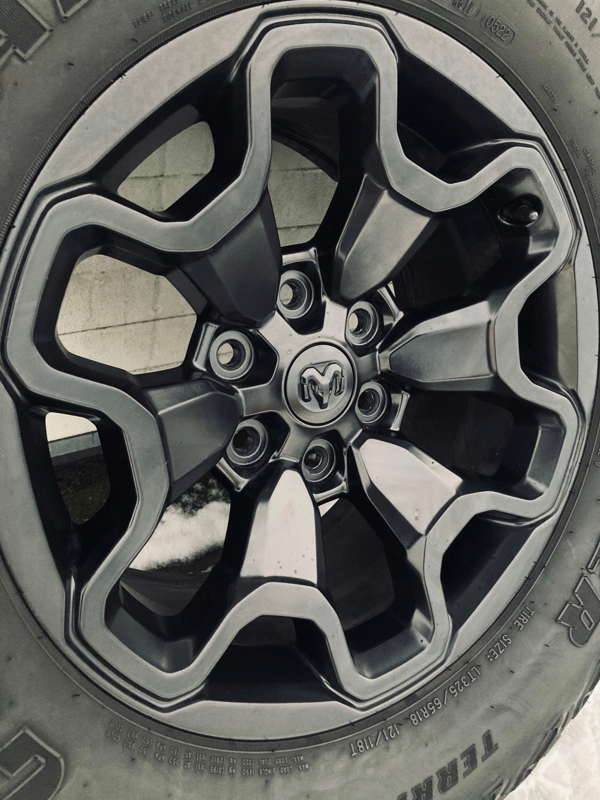 Ram 1500 TRX wheels disc discs aluminium disc komplet 18" 2021-24