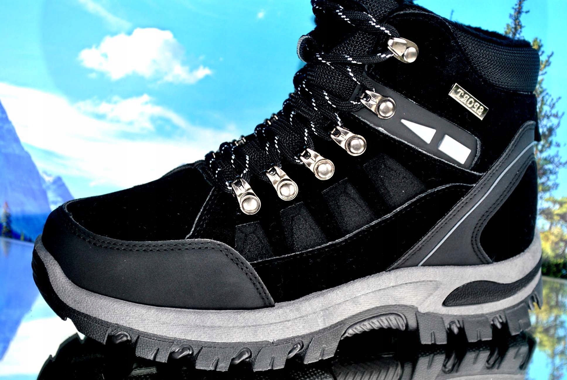 BUTY ZIMOWE OCIEPLANE TREKINGOWE GÓRSKIE TRAPERY ŚNIEGOWCE SPORT Kod producenta STYL SPORT TRAPERY ZIMOWE  GÓRY