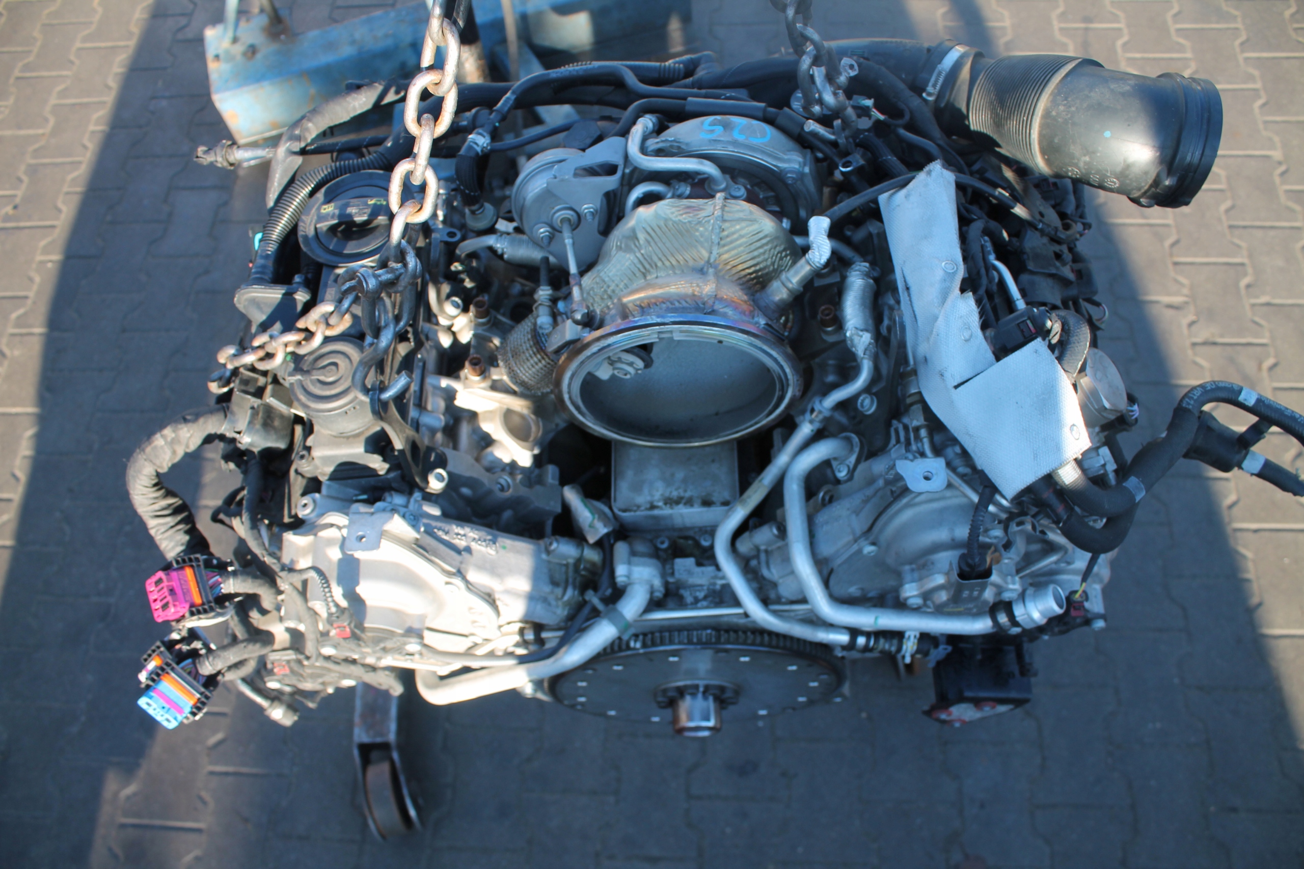 engine complete AUDI SQ5 S5 S6 S8 3,0 TFSI CZS 50 TYS KM