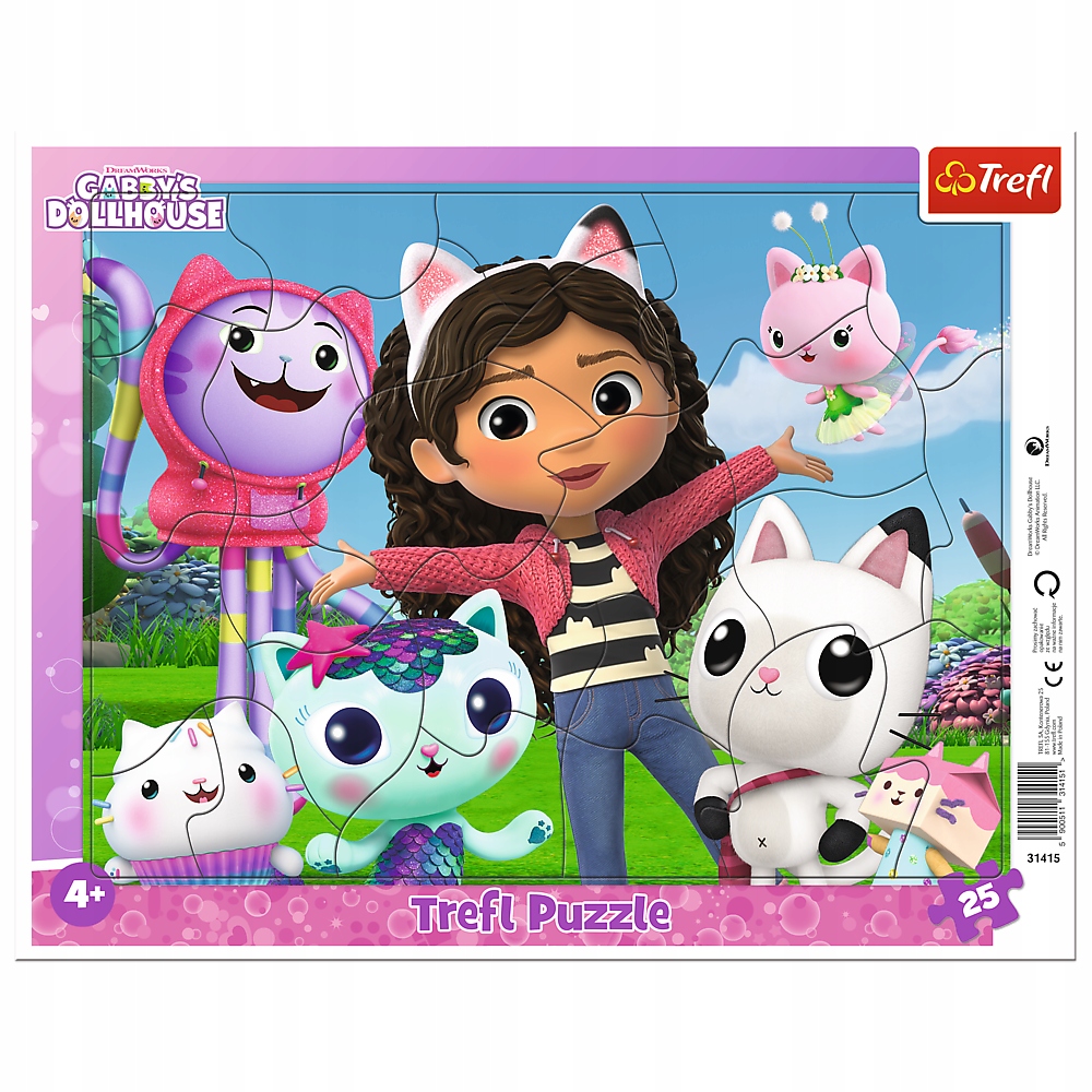 

Puzzle 25 Ramkowe Poznaj Gabi 31415 Zabawka