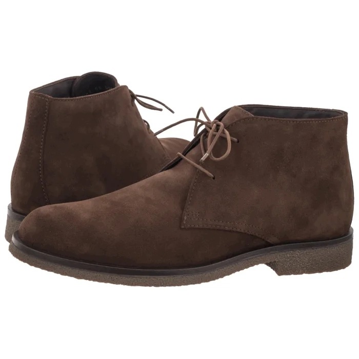 Pánské boty Kotníkové Boty Geox Claudio Man Dark Brown U6658D 00022 Hnědé