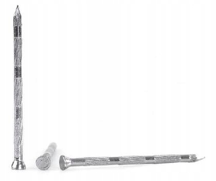 Oceľové Klince Tvrdené Pozinkované 3.5X75 MM 0,5 Kg