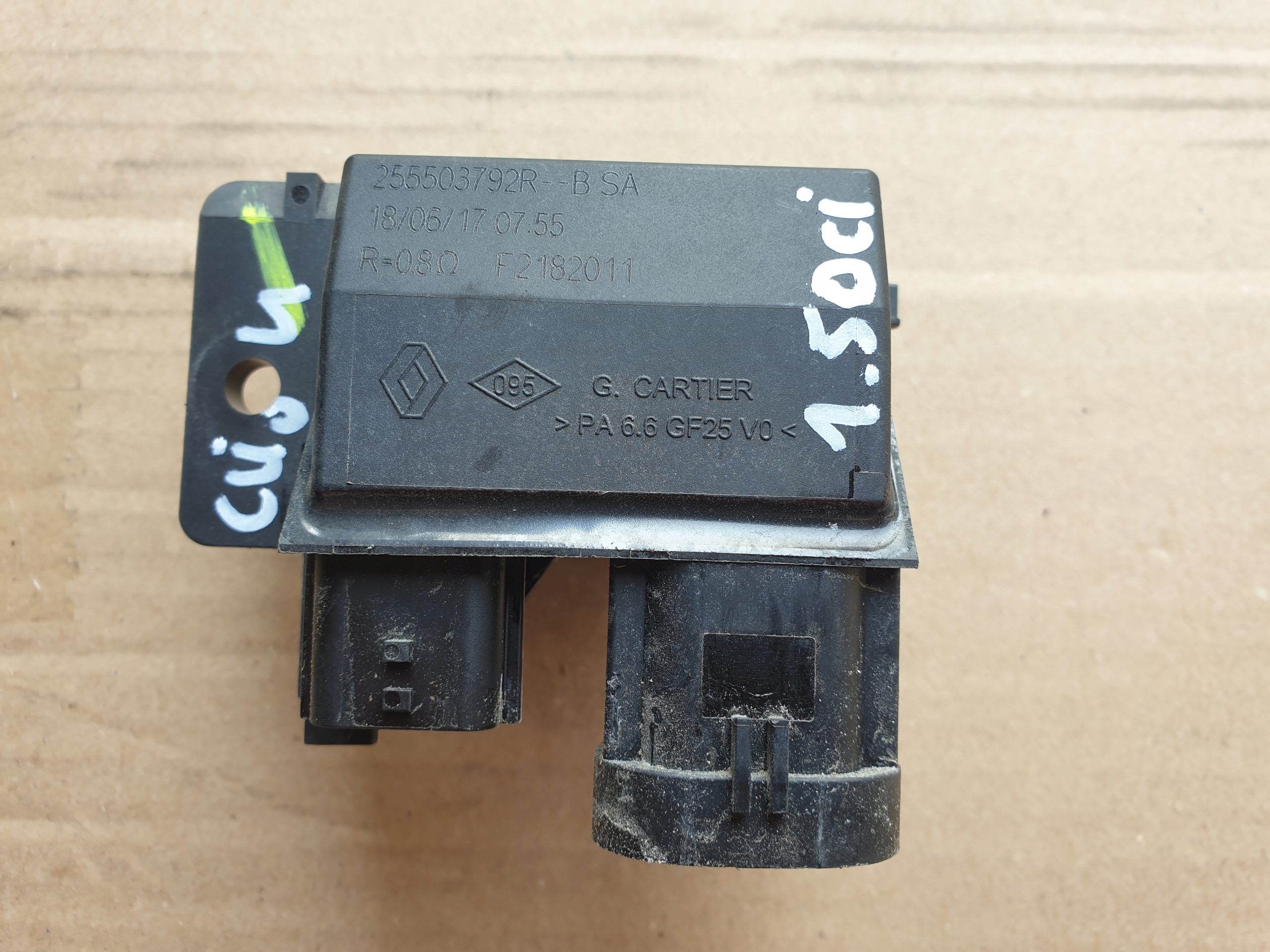 modulo VENTOLE OPORNICA RENAULT CLIO 4 IV CAPTUR DACIA 255503792R