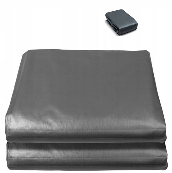 Zwijana pokrywa basenowa mata ochronna basen Bestway Steel Pro 300x201x66