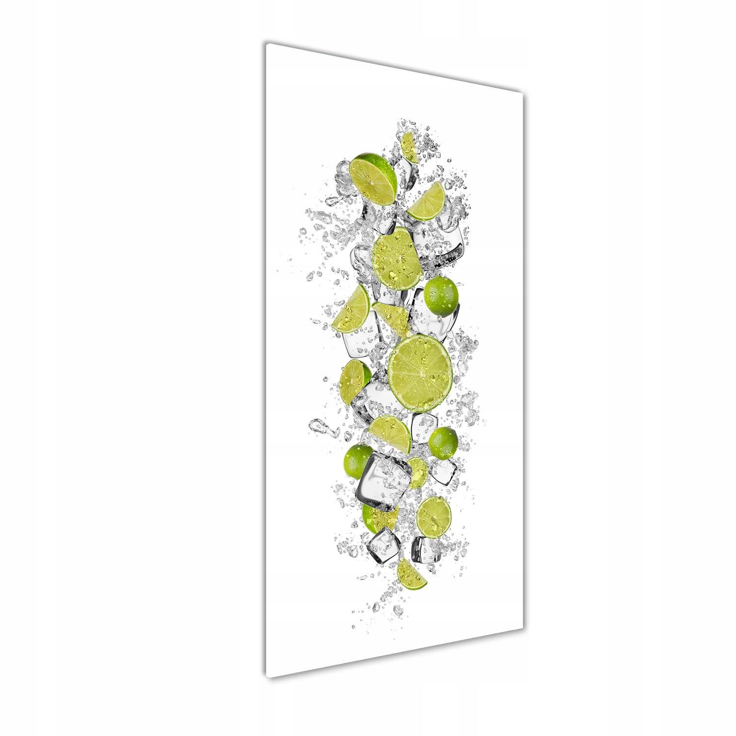 

Foto obraz akryl pionowy do salonu Limonki 50x125