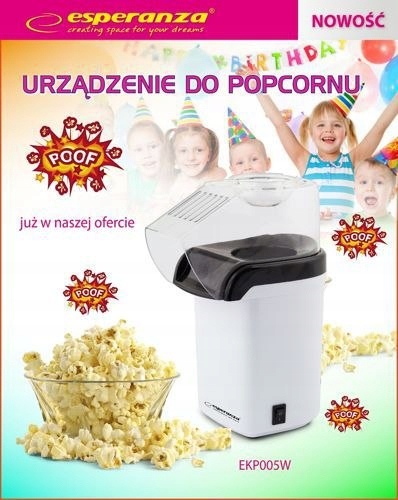 EKP005W MASZYNKA DO POPCORNU POOF Kod producenta EKP005W