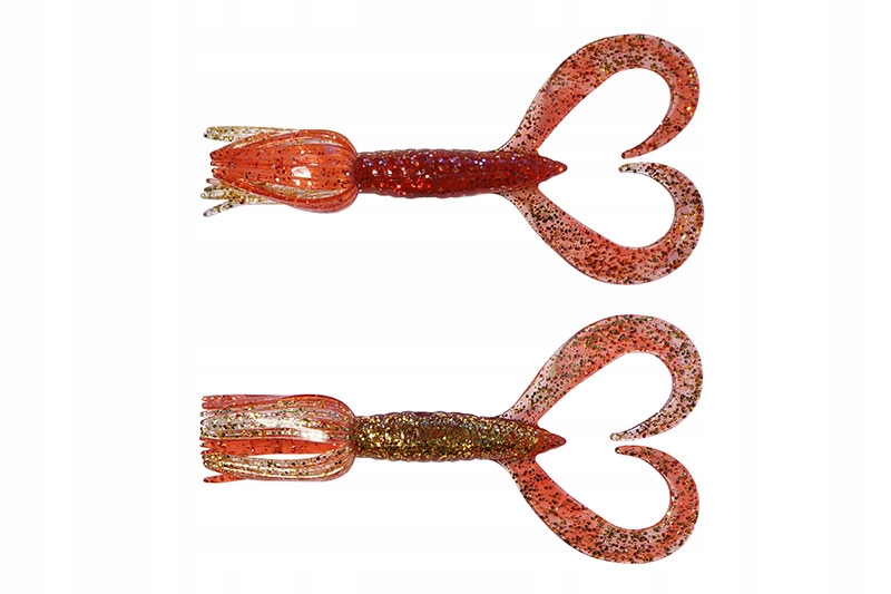 Keitech Little Spider 2 LT#46 Lt Red Gold