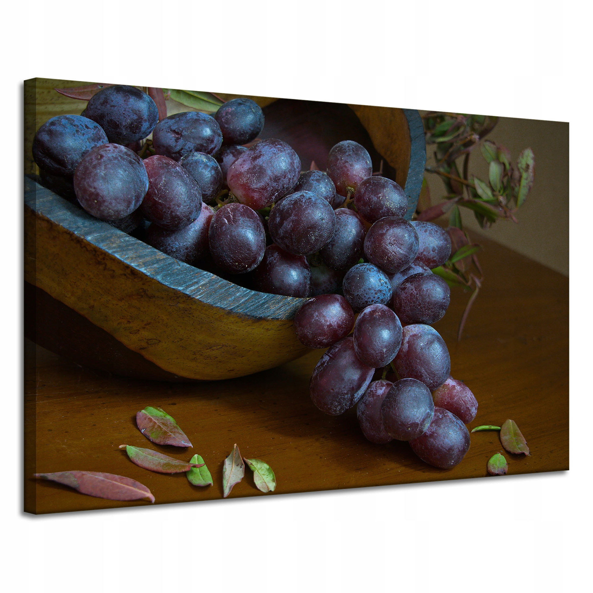 Obraz na plátně Kuchyně Červené Hroznové Víno 120x80
