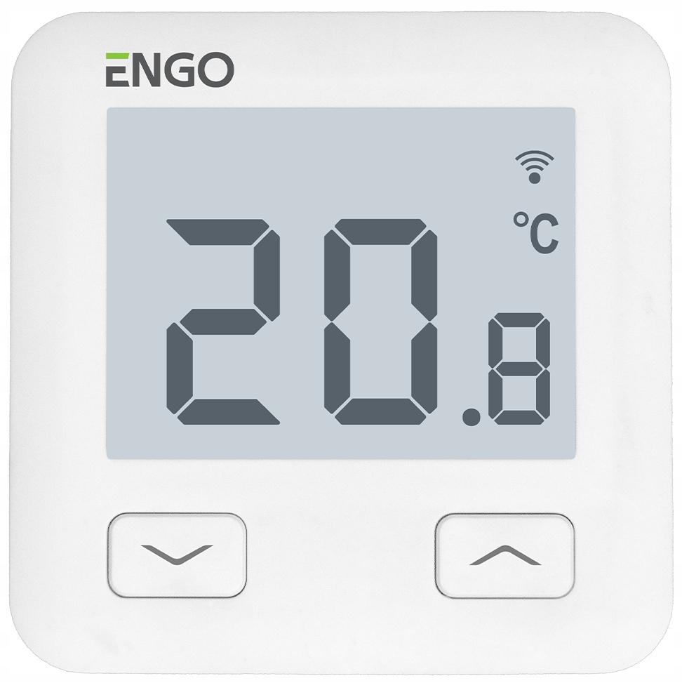Engo E10W Wifi regulátor teploty bílý
