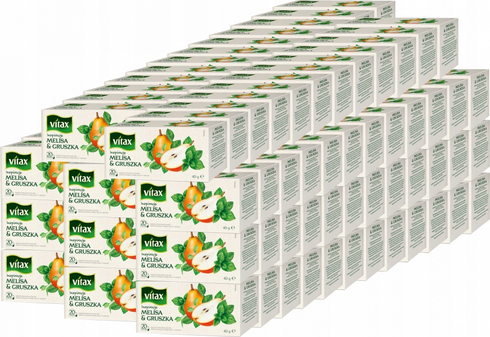 Vitax Melisa Gruszka Herbata 20tb Herbata ekspresowa x96