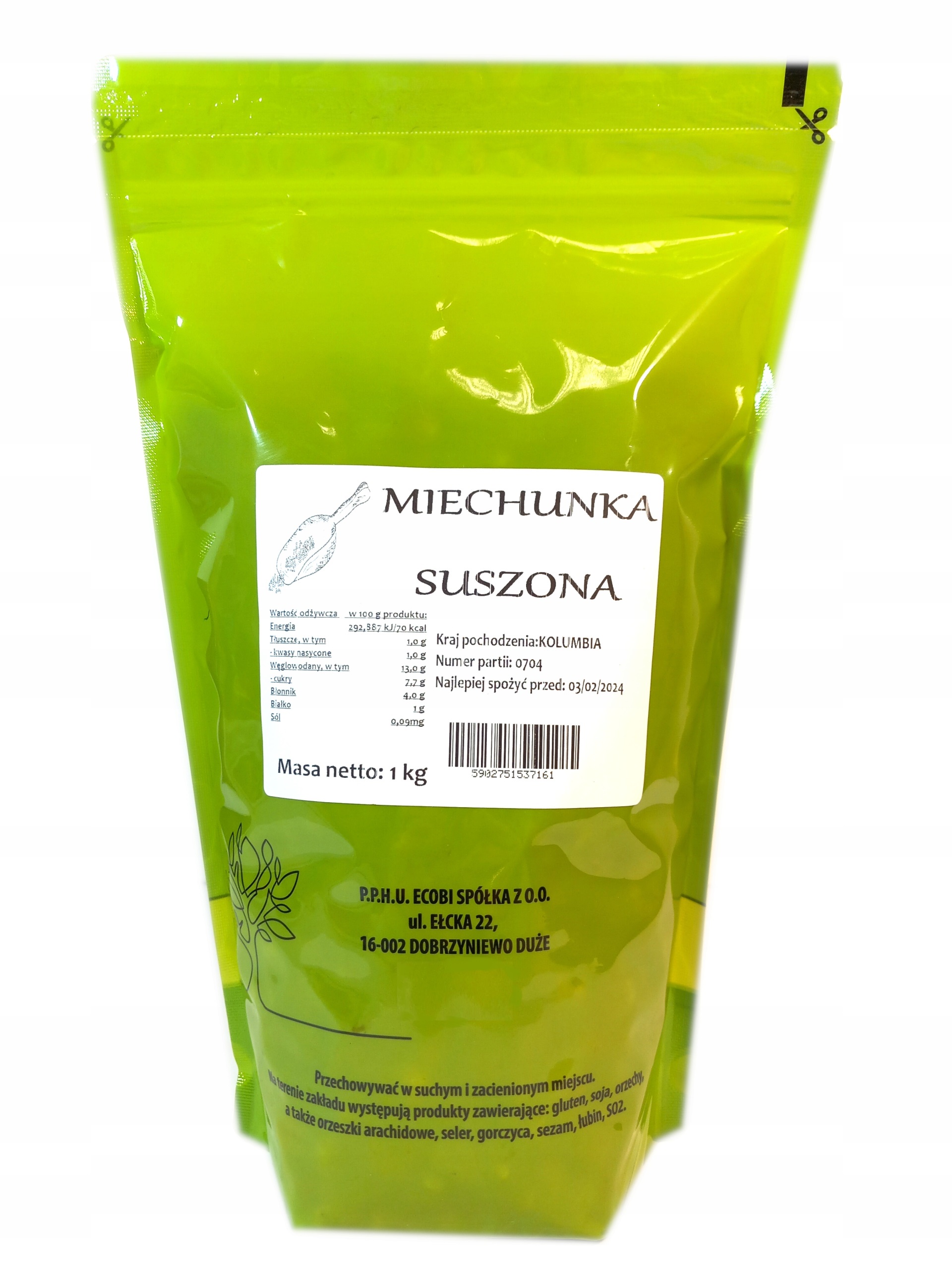 СУШЕНЫЙ СУПЕРПРОДУКТ 1КГ ЭКОБИ