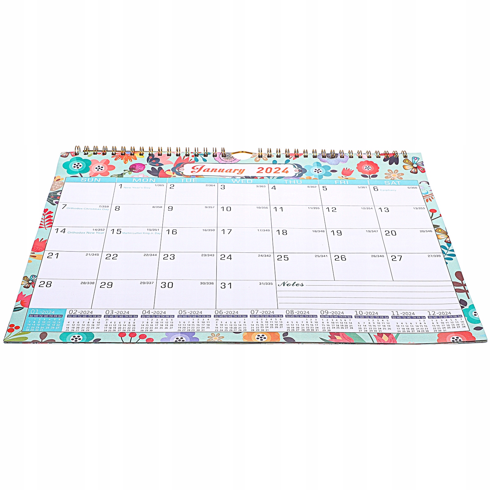 Kalendarz planowania ścian Rozmiar inny