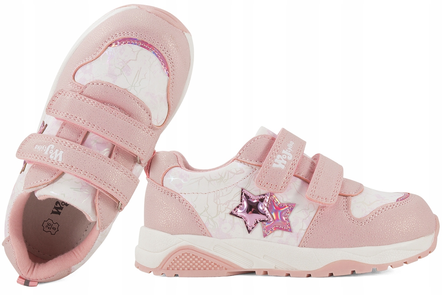 Wojtyłko 1A24397R Buty Sportowe Dziewczęce Sneakersy Pu 25 Różowy