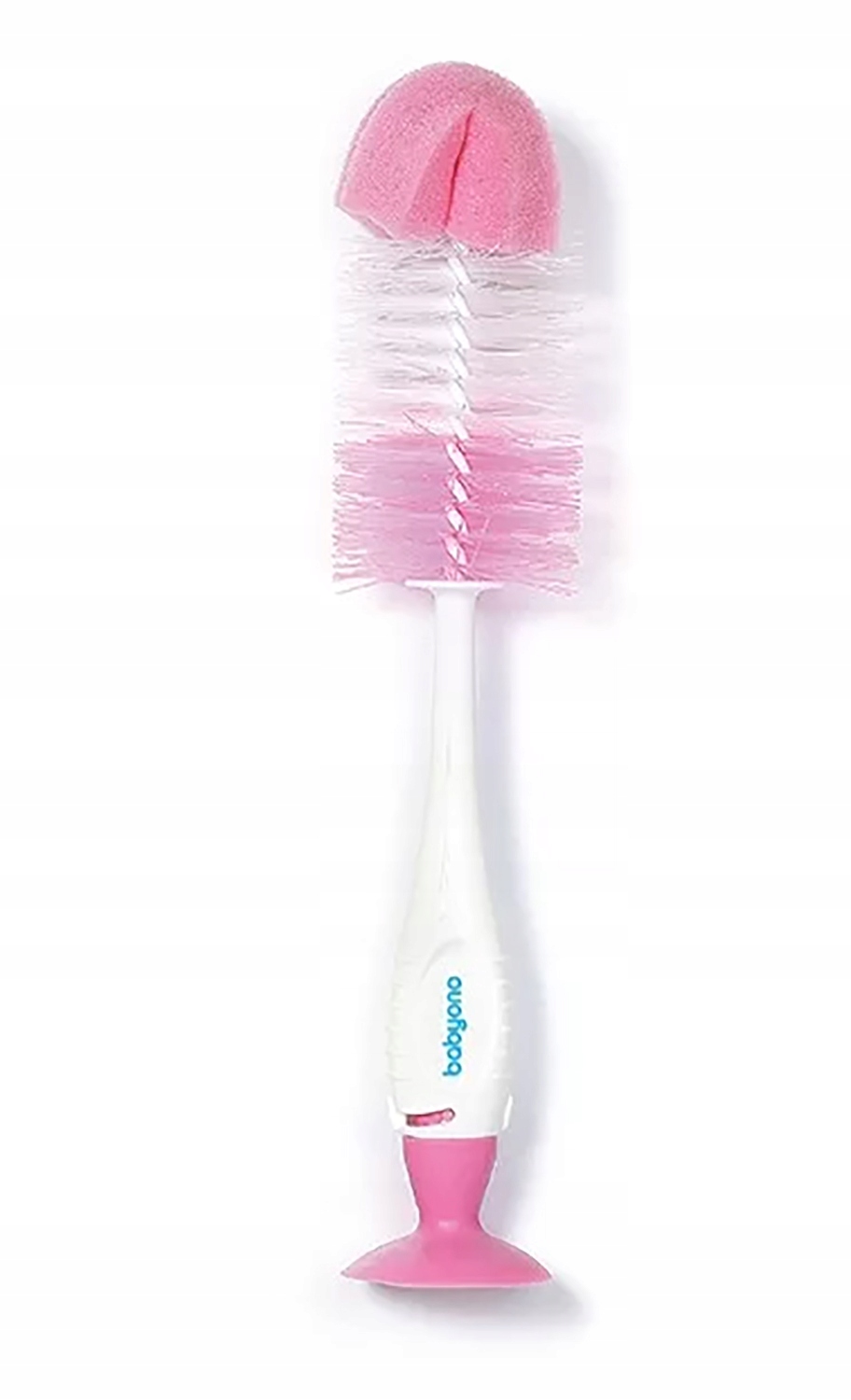 BABYONO SZCZOTKA DO BUTELEK SMOCZKÓW Z PRZYSSAWKĄ I MINI SZCZOTECZKĄ 728/03