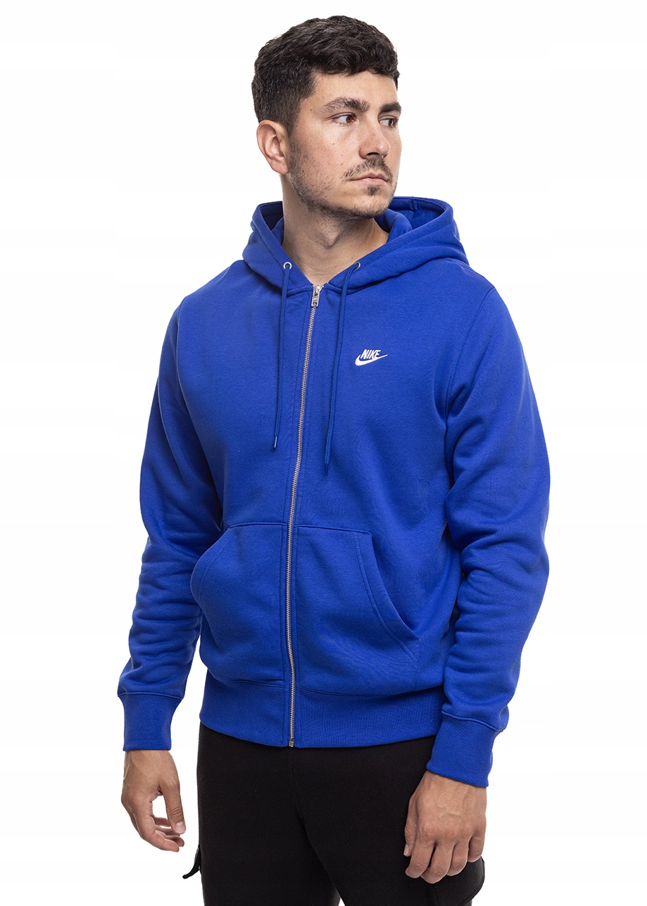 Bluza Męska Nike z Kapturem Rozpinana Hoodie Kangurka Sportowa roz. M