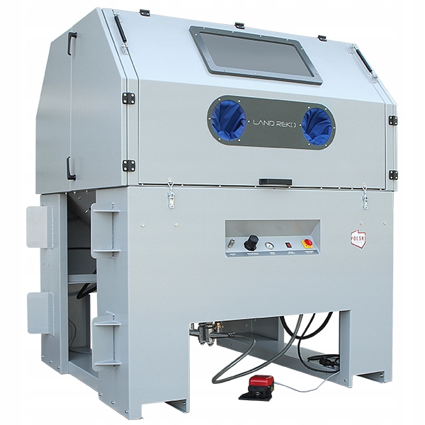 POLSKA PIASKARKA KABINOWA BEZPYŁOWA SCI-1600-10 Marka Land Reko