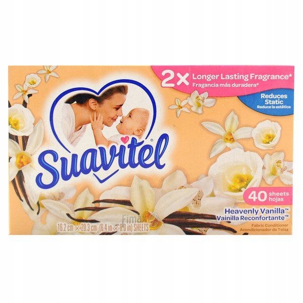

Suavitel Heavenly Vanilla 40 szt. do suszarek
