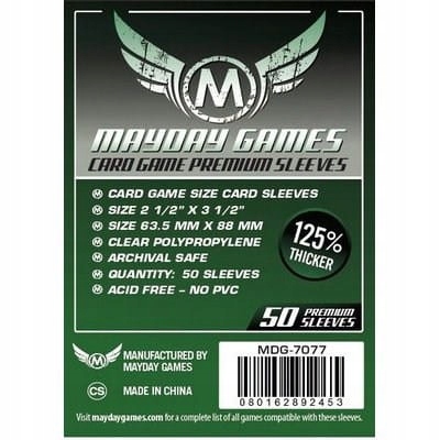 Koszulki Mayday Standard Ccg Premium 63,5x88mm