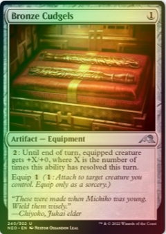Bronze Cudgels Foil Neo Gratisy Pjotrekkk