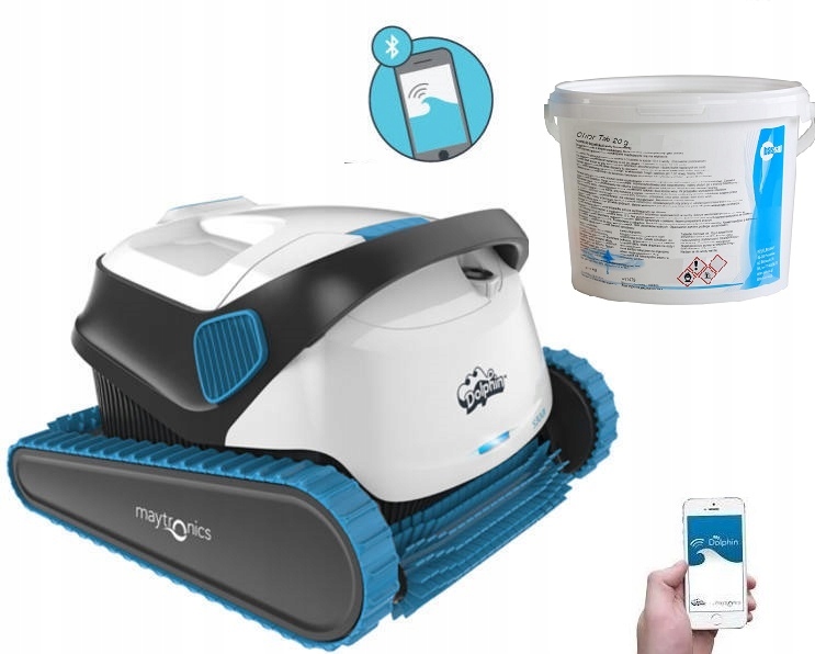 Odkurzacz ROBOT basenowy Dolphin s300i smartfon