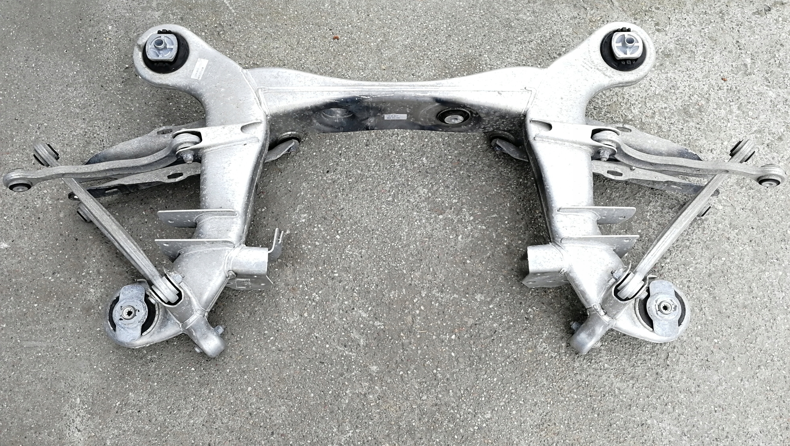 MERCEDES S W222 WÓZEK SANKI KOŁYSKA TYŁ WAHACZE