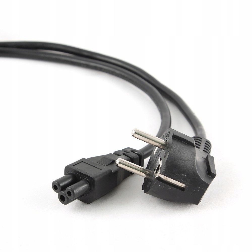 Kabel zasilający "koniczynka" Iec 320 C5 z certyfikatem Vde Gembird PC-186-