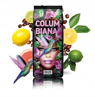 Kawa ziarnista 1kg Beans Republic Columbiana 100% Arabica