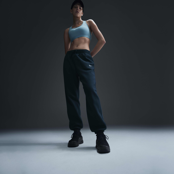 Nike tepláky Sportswear Phoenix Fleece oversize tmavě modré vel. S