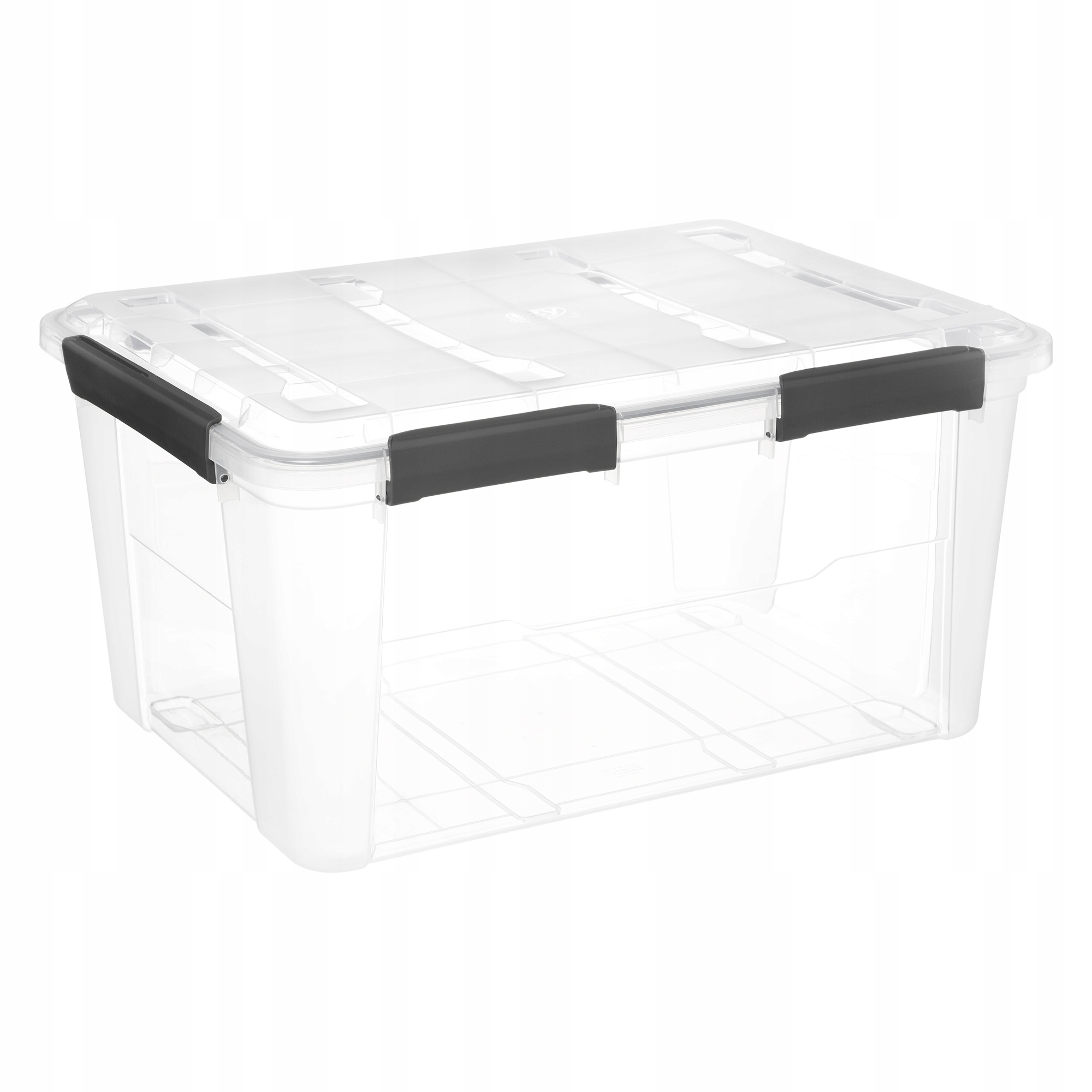 Plastová Nádoba S Víkem 75L 64X48X33 5CM Průhledný