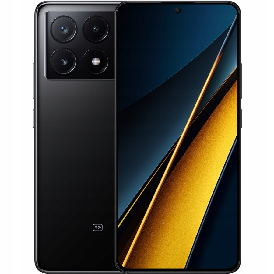 Smartfon Xiaomi Poco X6 Pro 5G 8/256GB 120Hz Czarny z ładowarką 67W (pl)