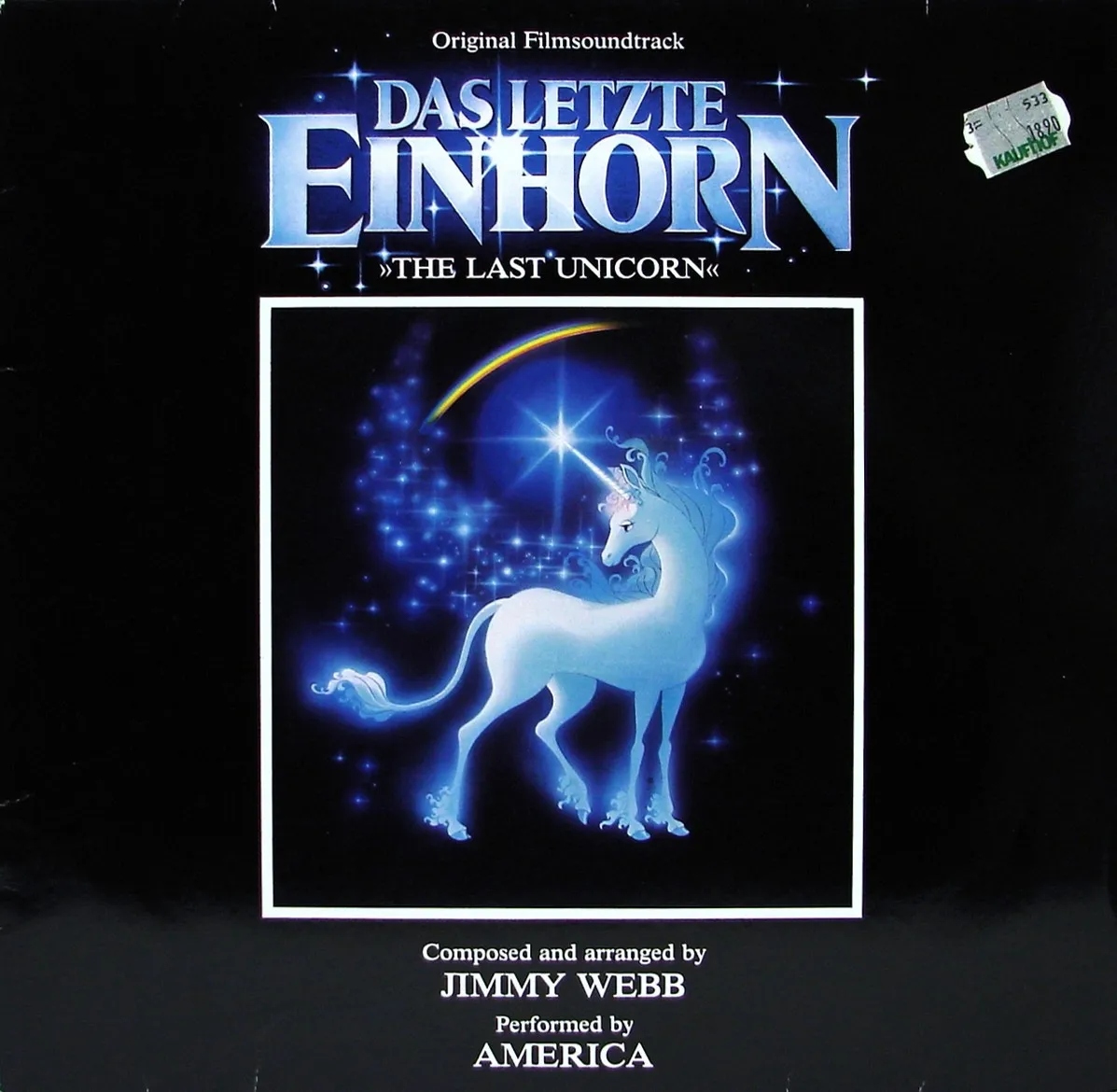 Купить Das Letzte Einhorn The Last Unicorn LP [G] отзывы, фото и