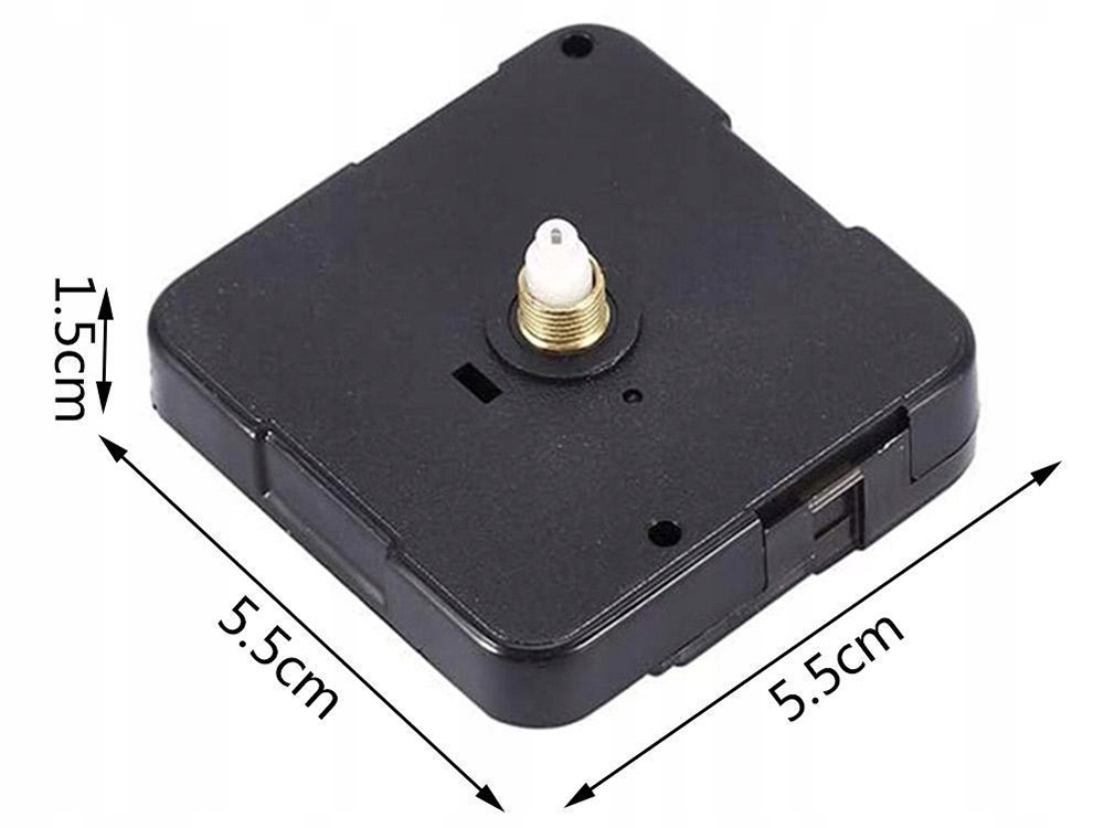 Mechanizm do zegara kwarcowego ściennego cichy Typ ścienny