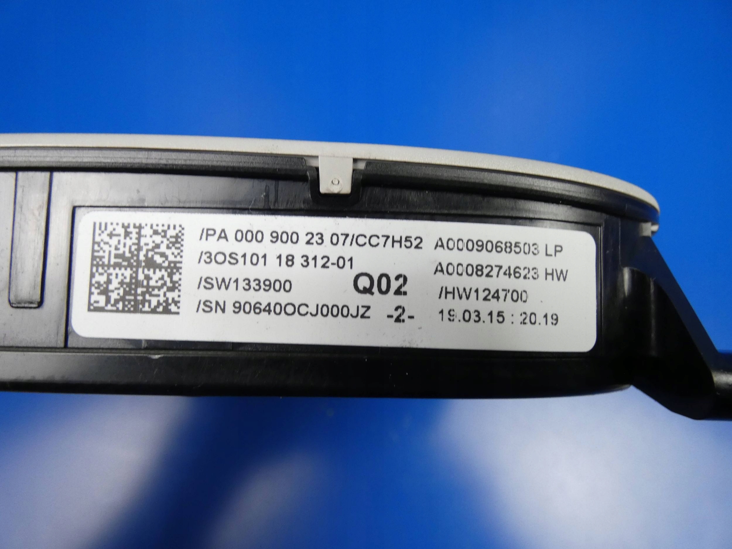 MERCEDES C KLASA W205 light inner OSWIETLENIE cabs front