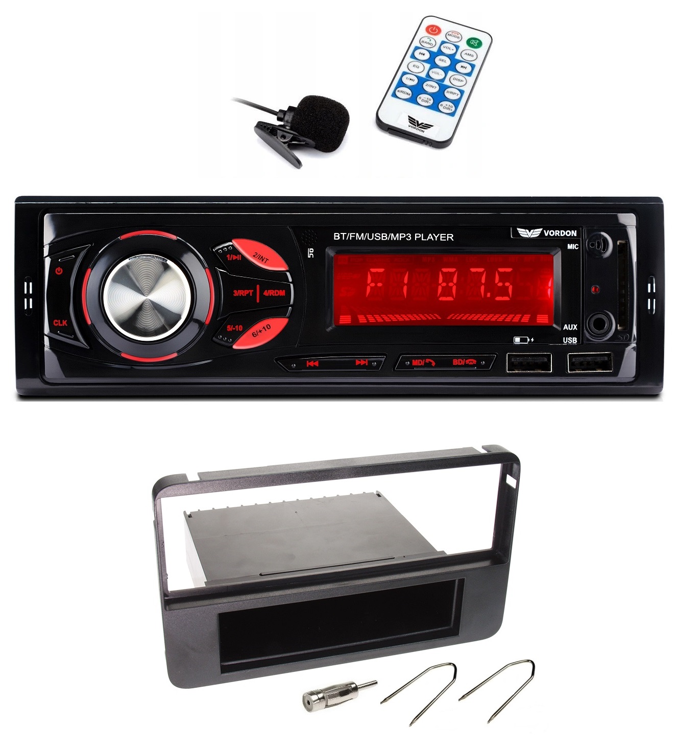 Autorádio MP4 Bluetooth Usb Alfa Romeo 159 Brera Vordon HT-179