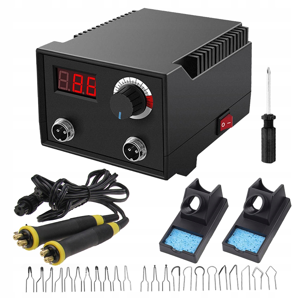 Termostatická Pájecí Stanice Horkovzdušná Páječka Sada Hroty