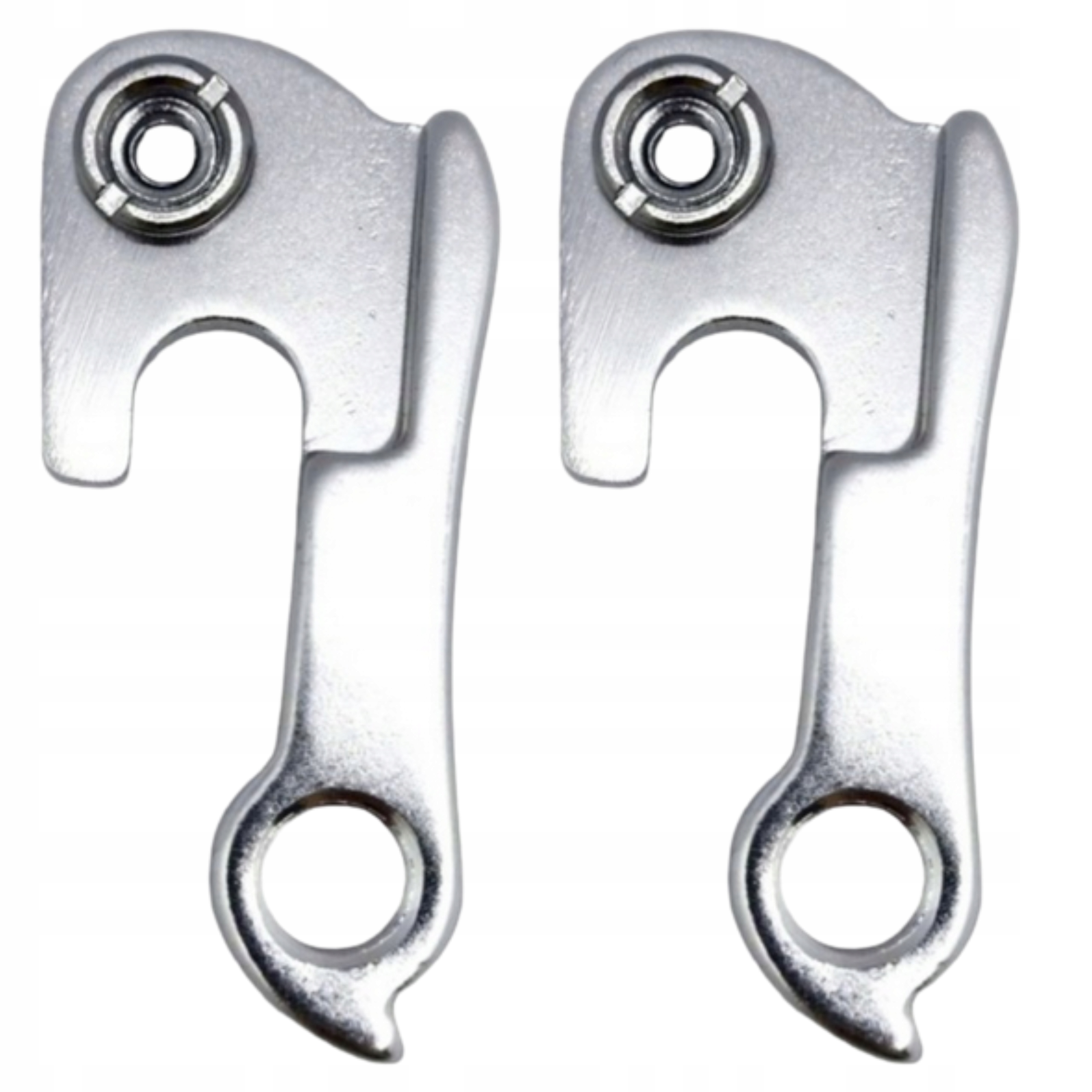 Hak ramy GW-5C srebrny 2 sztuki do Gt Orbea Saracen Fuji Cube mocny alu