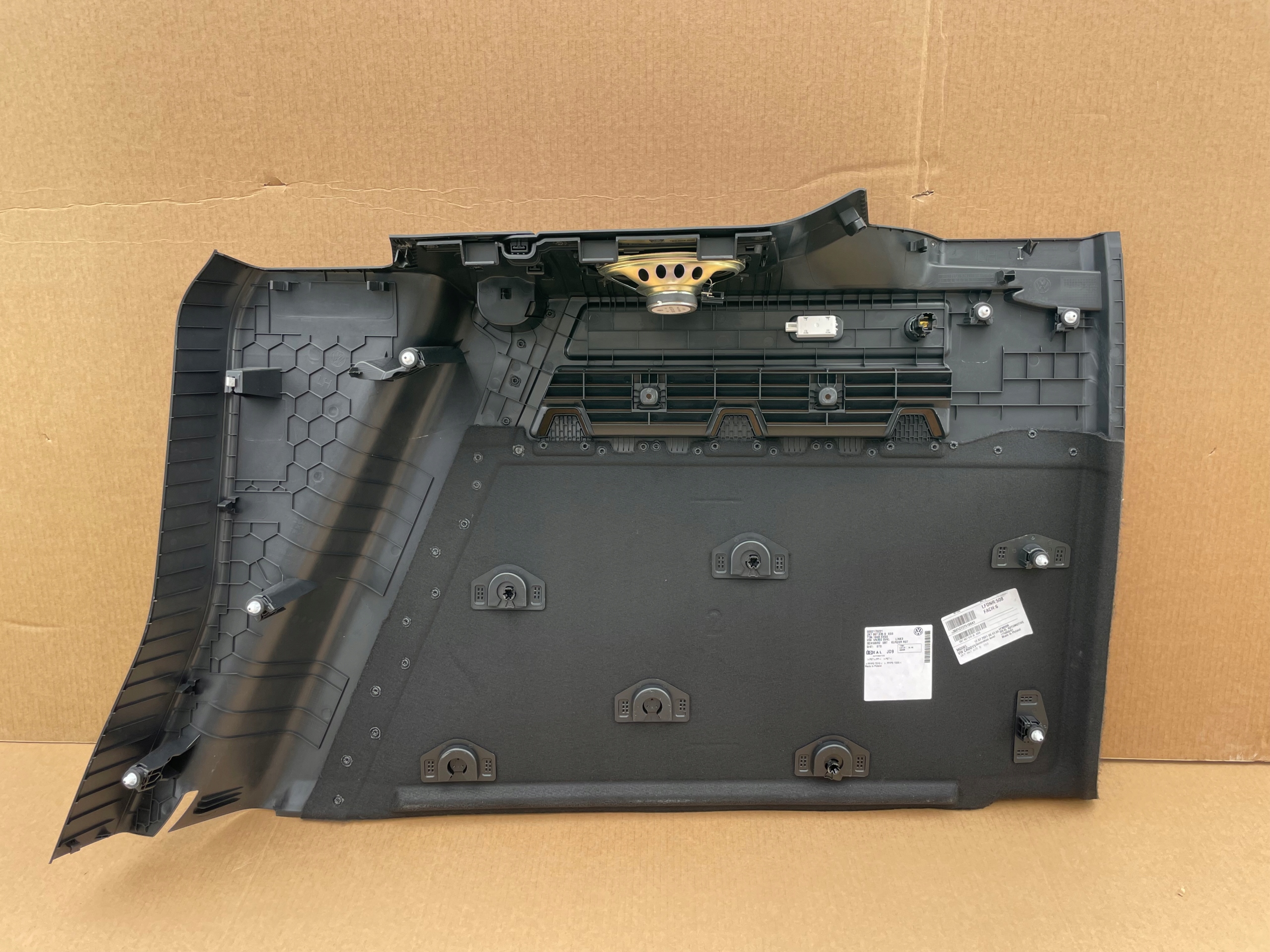 boot upholstery left VW CADDY 2020-2025 R 2K7867035D original IDEAL