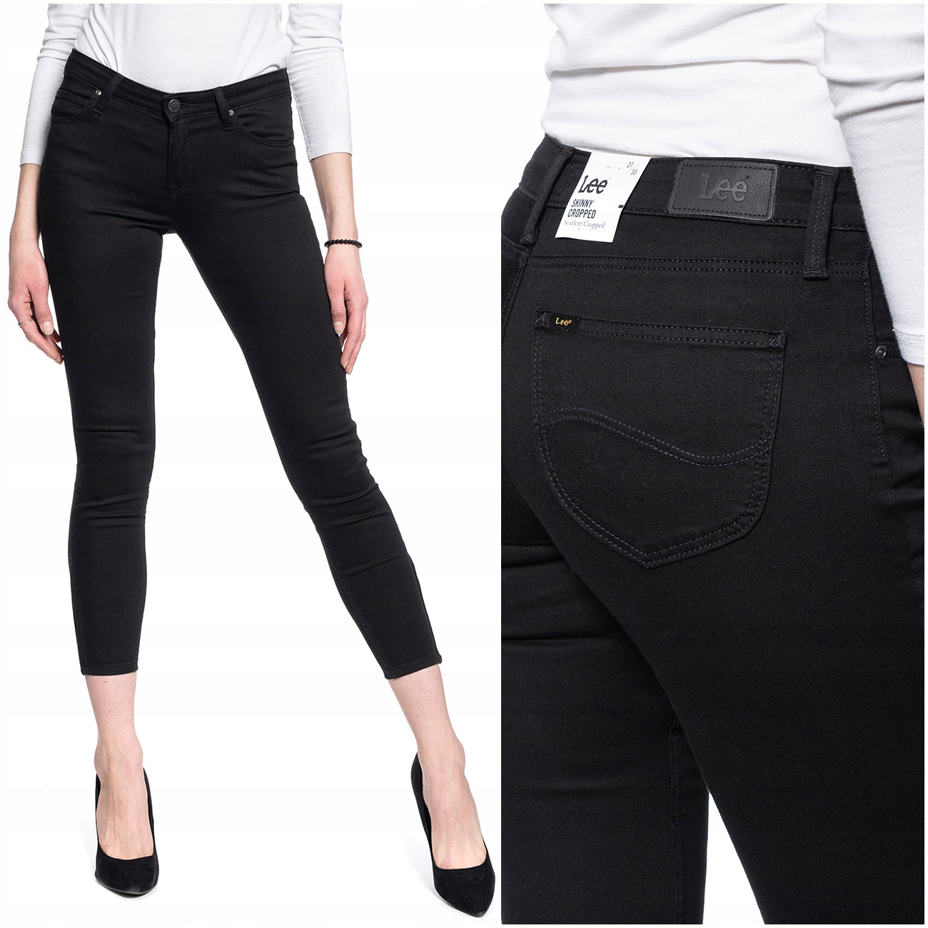 

Lee Scarlett Damskie Spodnie Jeansy Rurki W31 L33