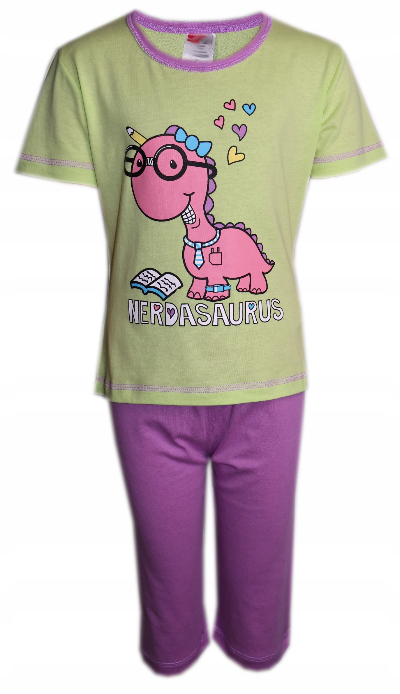 

Piżama dziewczęca z krótkim rękawem 134-140