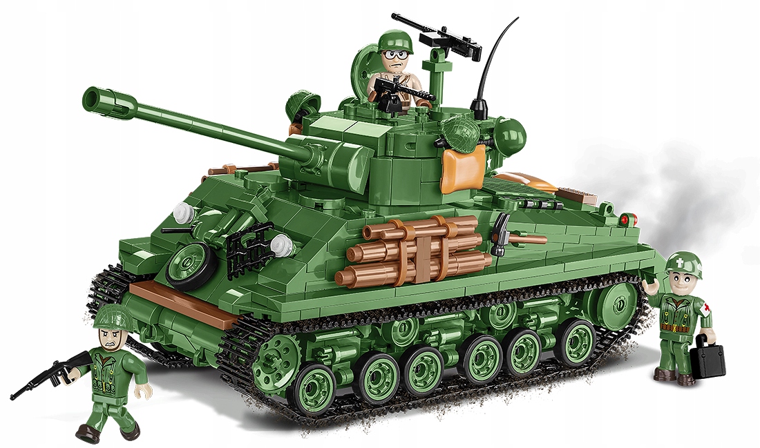 COBI 2533 Historical Sherman czołg Sherman Easy Eight z Ww II