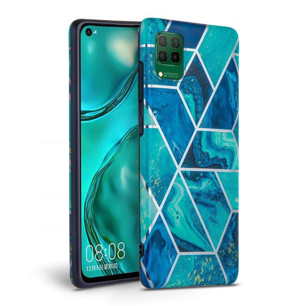 

Tech-protect Marble Huawei P40 Lite Blue